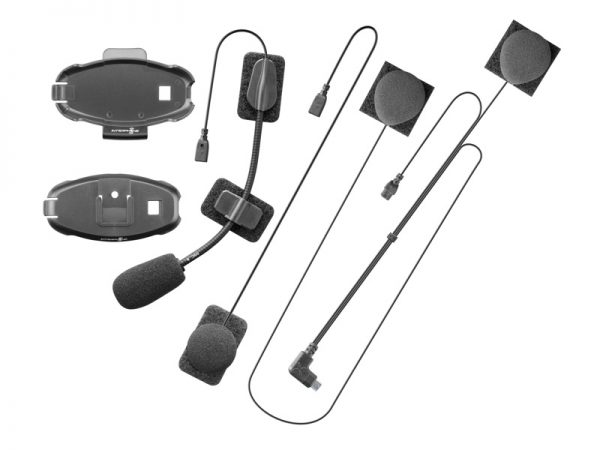 Alkatrész készlet - tartókeret, audió (DUAL MIC, kis hangszóró, '18 mini USB, ACTIVE, CONNECT)