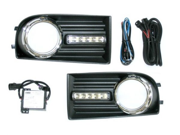 Esuse DL-VW002 LED nappali menetfény, Volkswagen Golf 5 (1K) 2004-2009 5