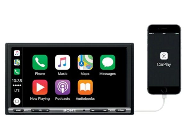 Sony XAV-AX3005DB 2DIN autós multimédia Apple CarPlay, Android Auto 3