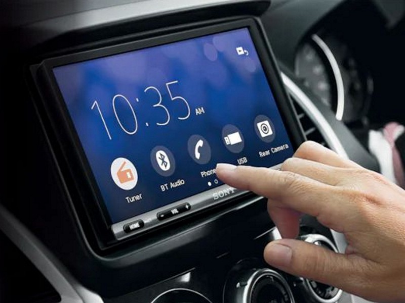 Sony XAV-AX3005DB 2DIN autós multimédia Apple CarPlay, Android Auto 6