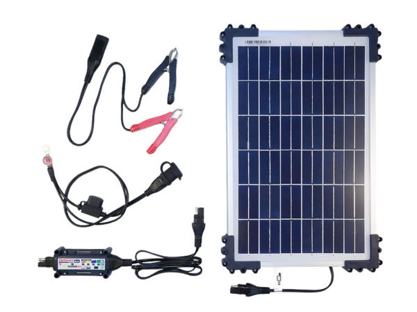 TecMATE OptiMATE Solar Duo napelemes akkumulátortöltő (12V, 2,5A, tapadókorong)