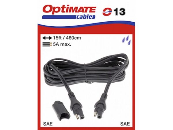 TecMATE O13 hosszabbító kábel (5A, 4,6m) 2