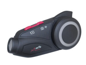 MaxTo M3S bukósisak kommunikáció és QHD menetkamera (Bluetooth, 6fő, 1000m, 2560x1440, 30fps)