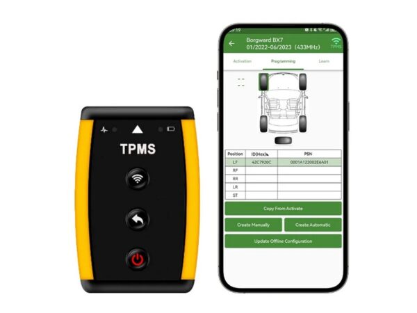 QQr TPMS Interface (DAM100 APP-hoz)