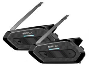 SENA SPIDER RT1 DUAL PACK bukósisak kommunikáció (MESH, Bluetooth 5.2, 24fő, 2000m)