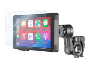 Interphone RIDESYNC motorkerékpár multimédia (Apple CarPlay, Android Auto, 5,5" kijelző) (INTERPHORIDESYNC)
