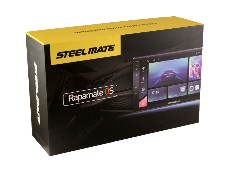 Steel Mate X5 9" autós multimédia, Apple CarPlay WiFi, Android Auto WiFi 7