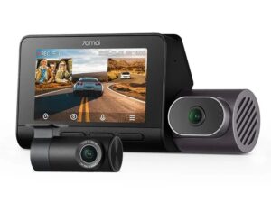 70mai Dash Cam 4K T800 Premium Set menetrögzítő kamera + hátsó kamera szett + 256 GB microSDXC U3 (T800-41-256G)